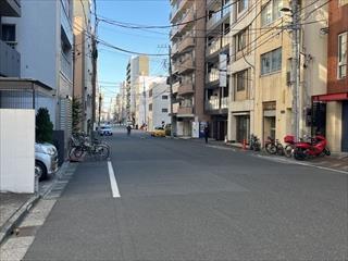 南側前面道路