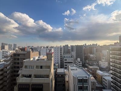 バルコニーからの正面眺望