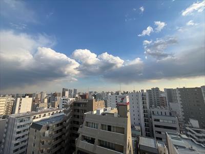 バルコニーからの南東側眺望