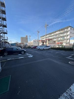 駐車場スペース（2026年2月撮影）