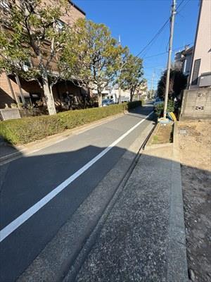 前面道路（2026年3月撮影）