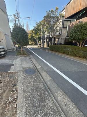 前面道路（2026年3月撮影）