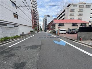 前面道路（2026年6月撮影）