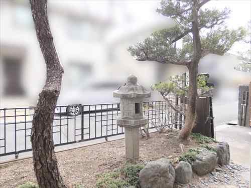 和室からの眺望