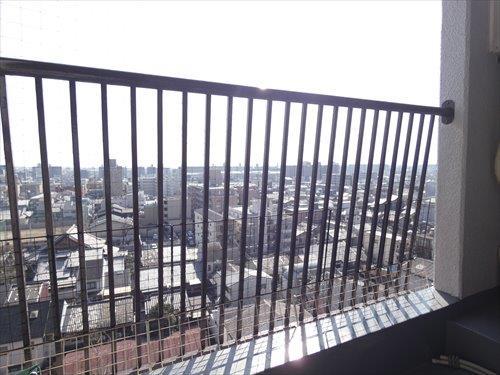南向きバルコニー