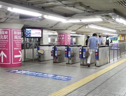 阪急京都線　烏丸駅