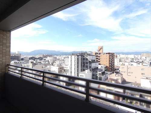 北側バルコニー