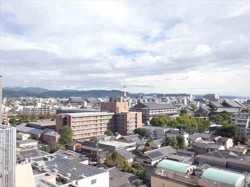 屋上からの眺望（京都タワー）