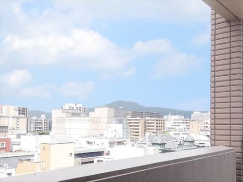 北側バルコニーからの眺望