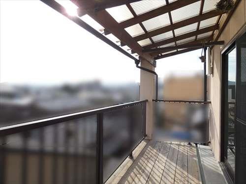 3階ウッドデッキからの眺望