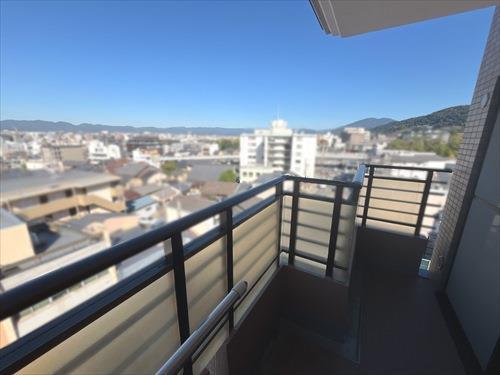 北西側バルコニー