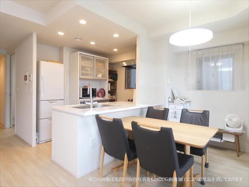 LDK（対面式キッチン）