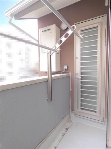 南向きバルコニー