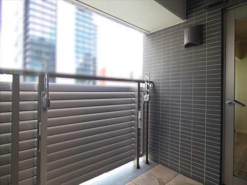 東向きバルコニー