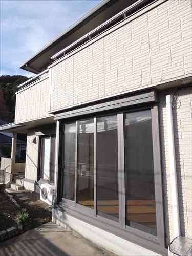1階サッシ（電動シャッター付き）