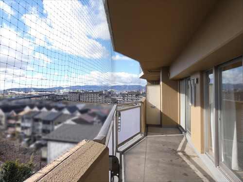 南向きバルコニー