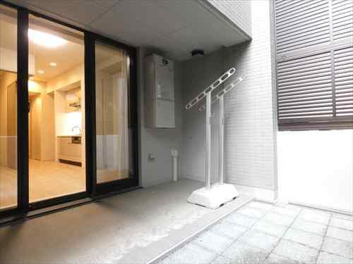 専用庭とテラス