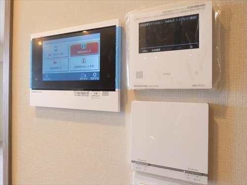 給湯・床暖房パネル、ＴＶインターホン