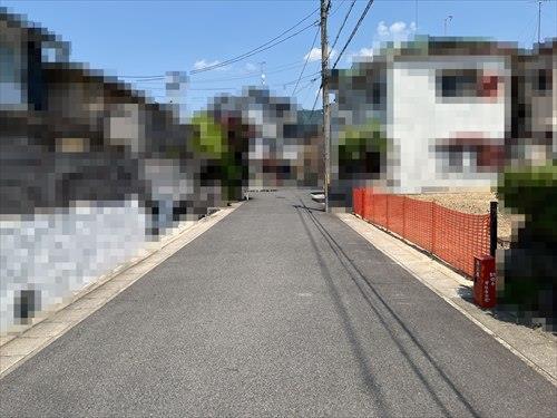 前面道路（北西側）２