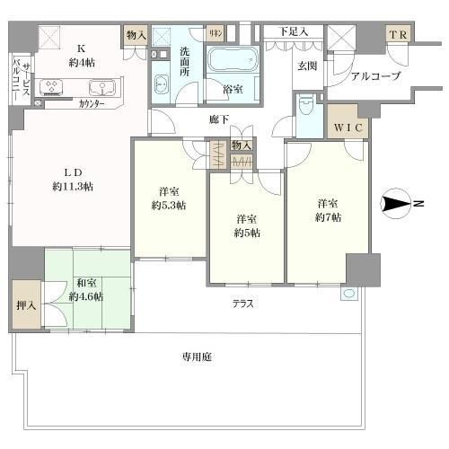 間取図