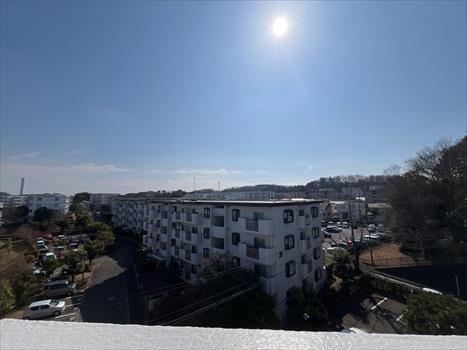 南西側バルコニーからの眺望