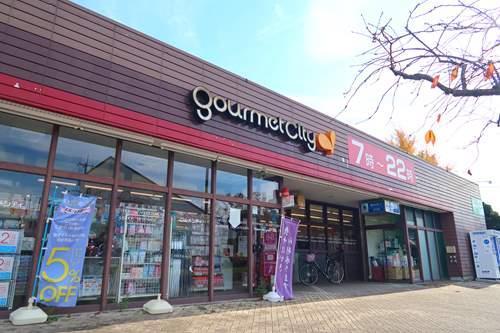 グルメシティ鶴川緑山店まで570ｍ