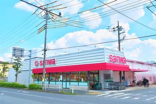 sanwa境川店まで650ｍ