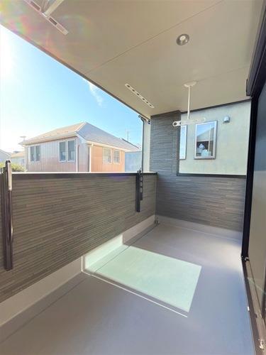 南西側バルコニー