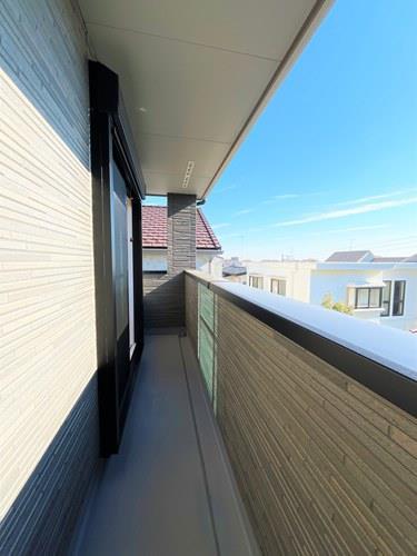 南東側バルコニー