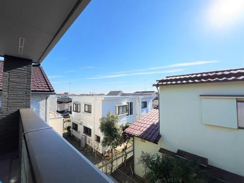 南東側バルコニーからの眺望