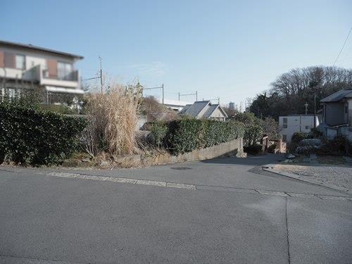 前面道路（2026年1月 撮影）