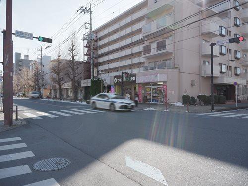 前面道路（撮影 2026.02）