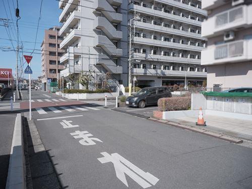 前面道路（撮影 2026.02）