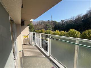 南側バルコニー