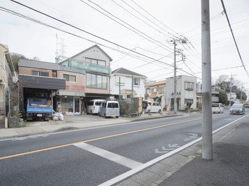 前面道路（撮影 2026.02）