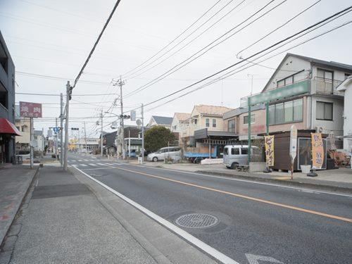前面道路（撮影 2026.02）