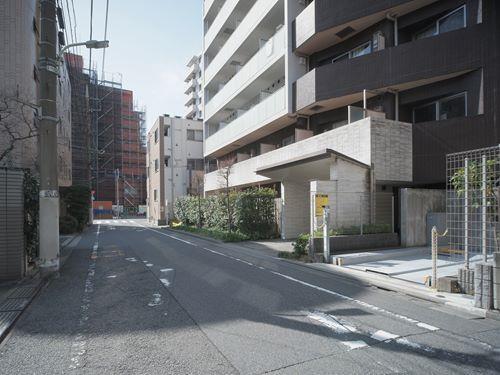 前面道路（撮影 2026.03）