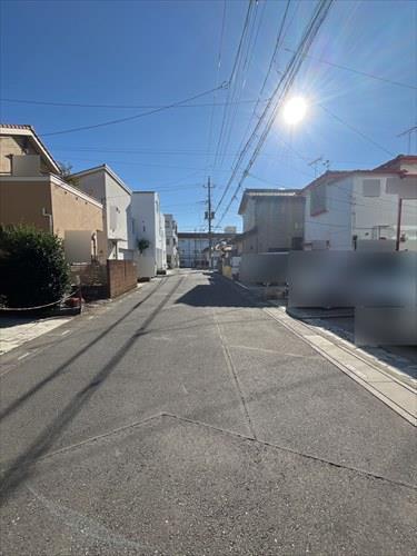 前面道路幅員は約5.9ｍあります。