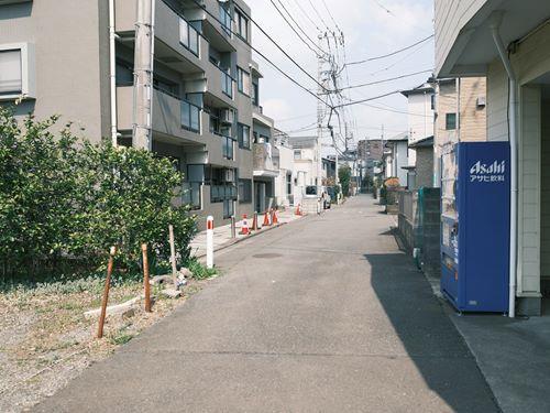 前面道路（撮影 2026.03）