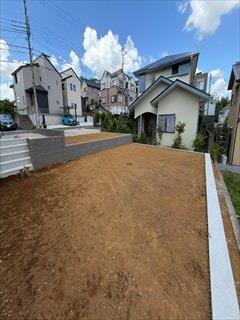 現地２号棟（東側から撮影）2026年8月