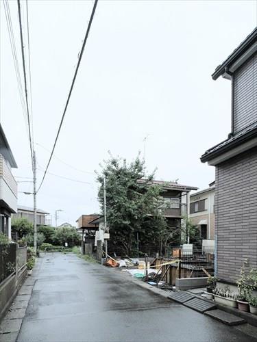 前面道路（撮影 2026.09）