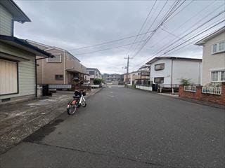 現地前面道路（2026年7月撮影）