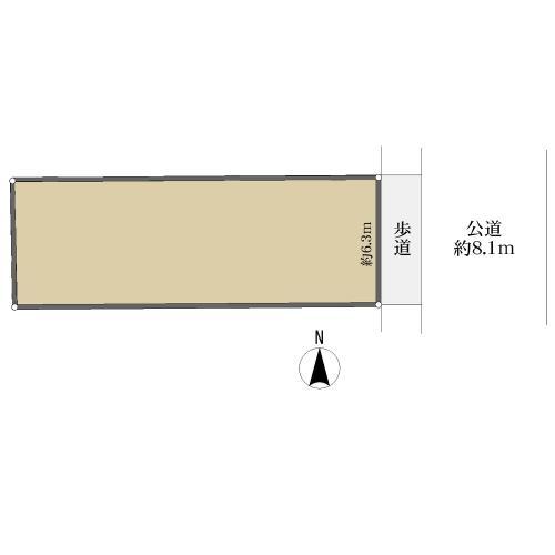 地形図（中村区猪之越町1丁目）