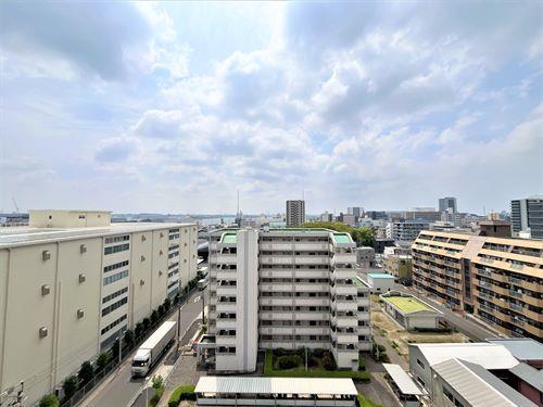 南側バルコニーからの眺望