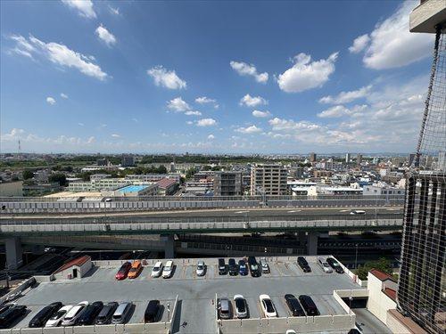 バルコニーからの景色（北側）