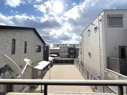 2階バルコニーからの眺望