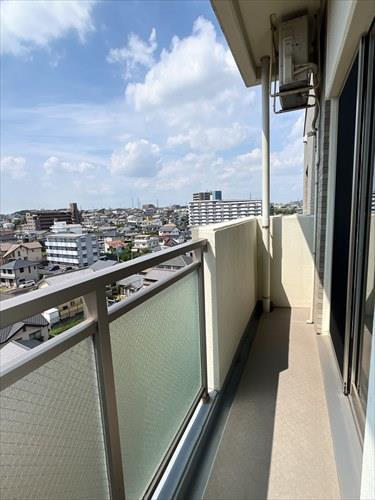 南西側バルコニー