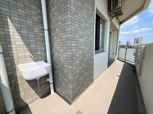 南東側バルコニー