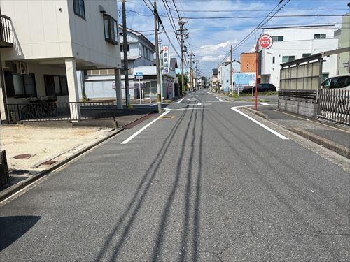 前面道路