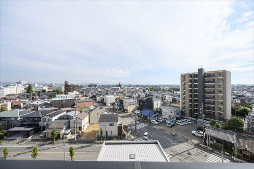 バルコニーからの眺望